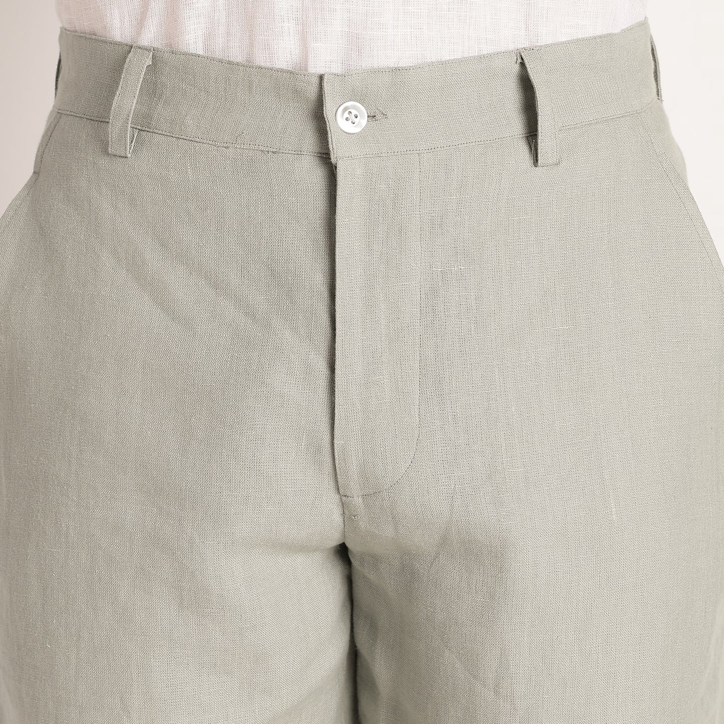 Bangkok – Premium Linen Shorts – Olive