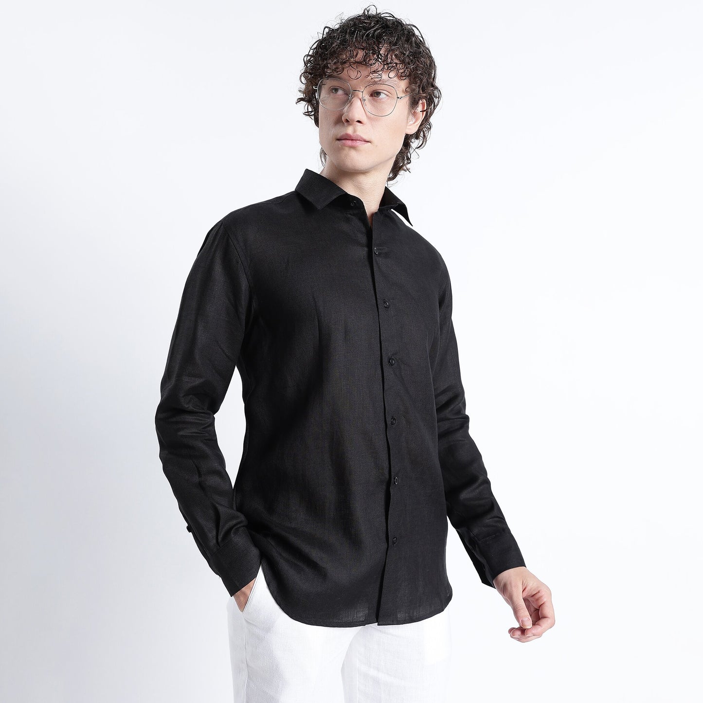 Bianco – Premium 60 Lea Linen Shirt – Noiré