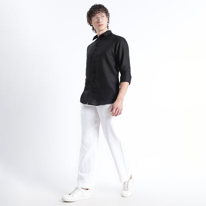 Bianco – Premium 60 Lea Linen Shirt – Noiré