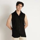 Aero – Premium Hooded Linen Leisure Vest – Noiré