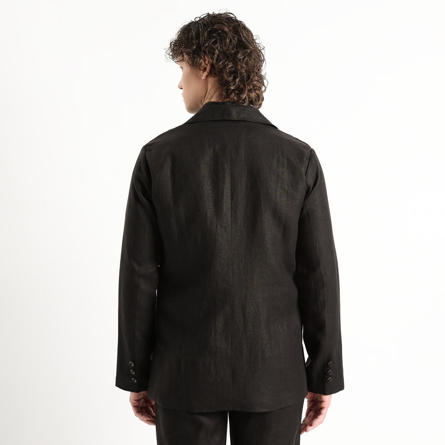 Senor – Luxury Tailored 25 Lea Pure Linen Blazer – Noiré