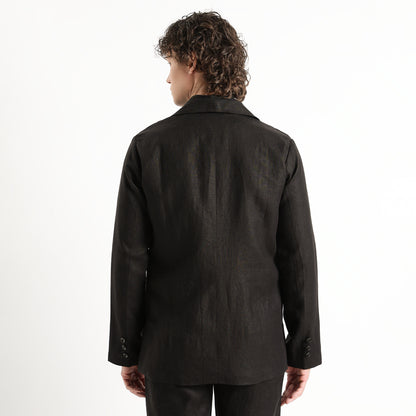Senor – Luxury Tailored 25 Lea Pure Linen Blazer – Noiré