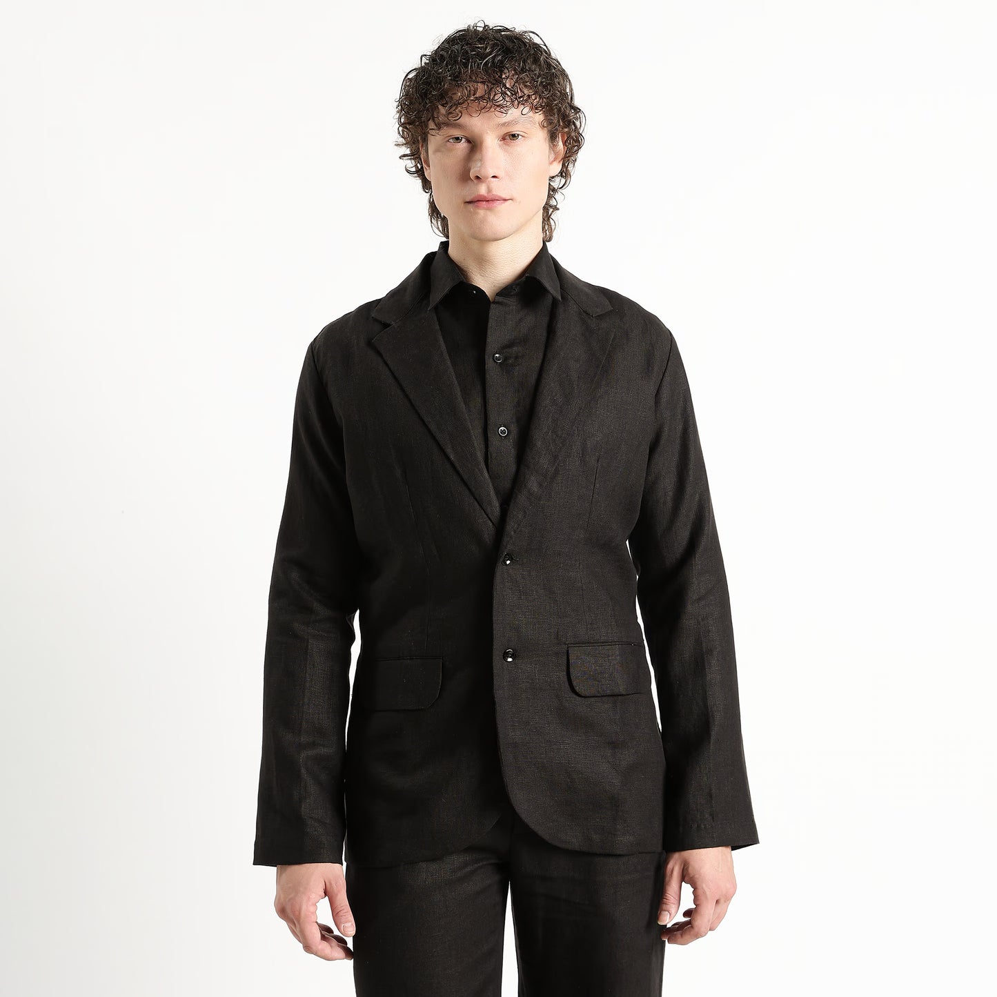 Senor – Luxury Tailored 25 Lea Pure Linen Blazer – Noiré