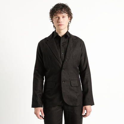 Senor – Luxury Tailored 25 Lea Pure Linen Blazer – Noiré