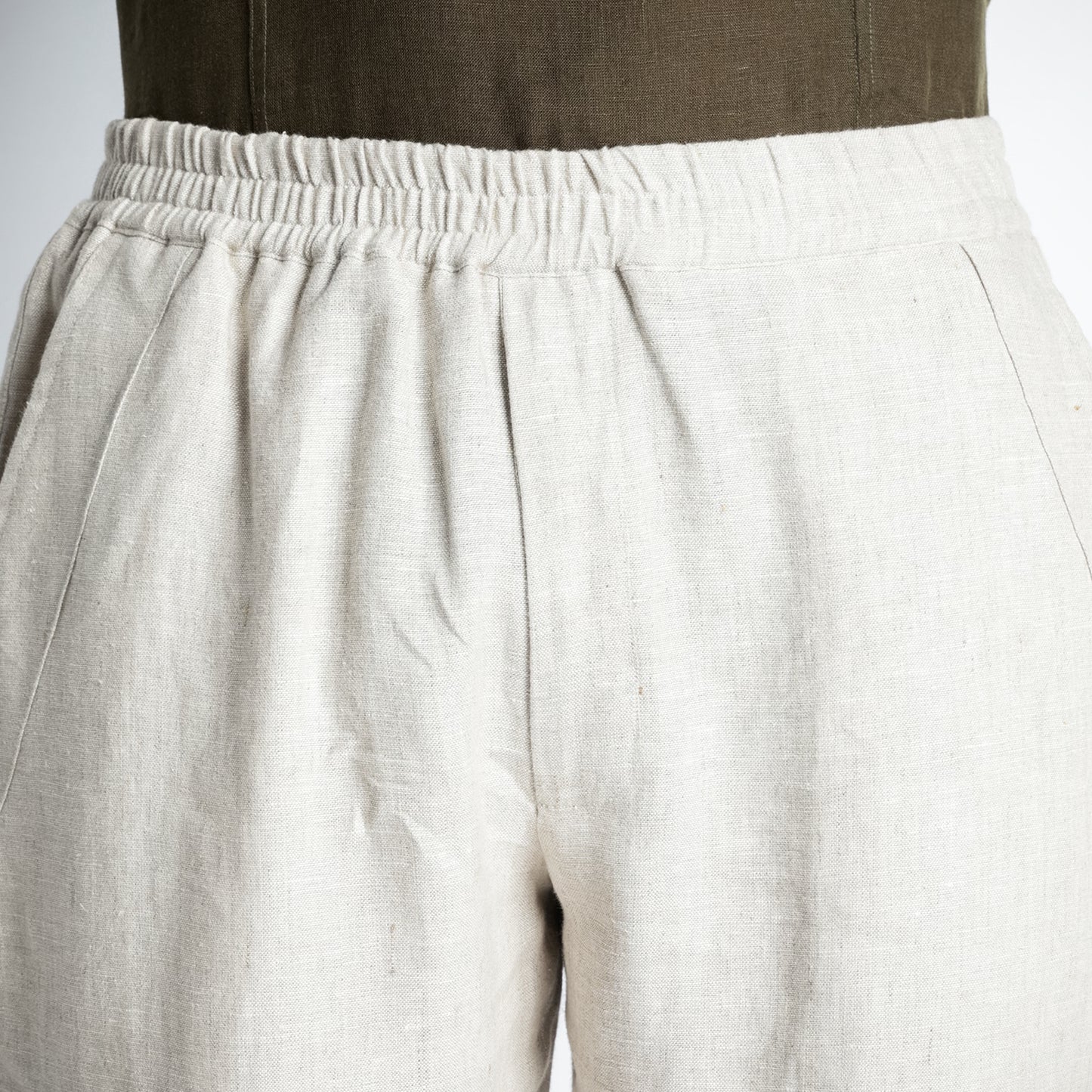 Solano – Premium Relaxed Linen Trousers – Sand