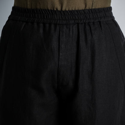 Solano – Premium Relaxed Linen Trousers – Noiré