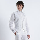 Rico – Luxury Tailored 25 Lea Pure Linen Waistcoat – Blanc
