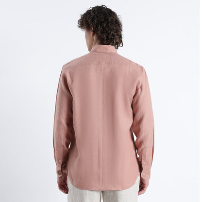 Titan – Heritage Classic Pure Linen Shirt – Clay