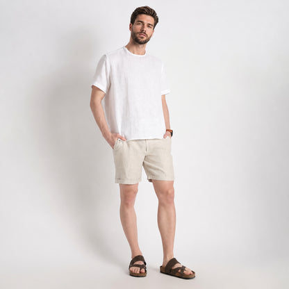 Bangkok – Premium Linen Shorts – Sand