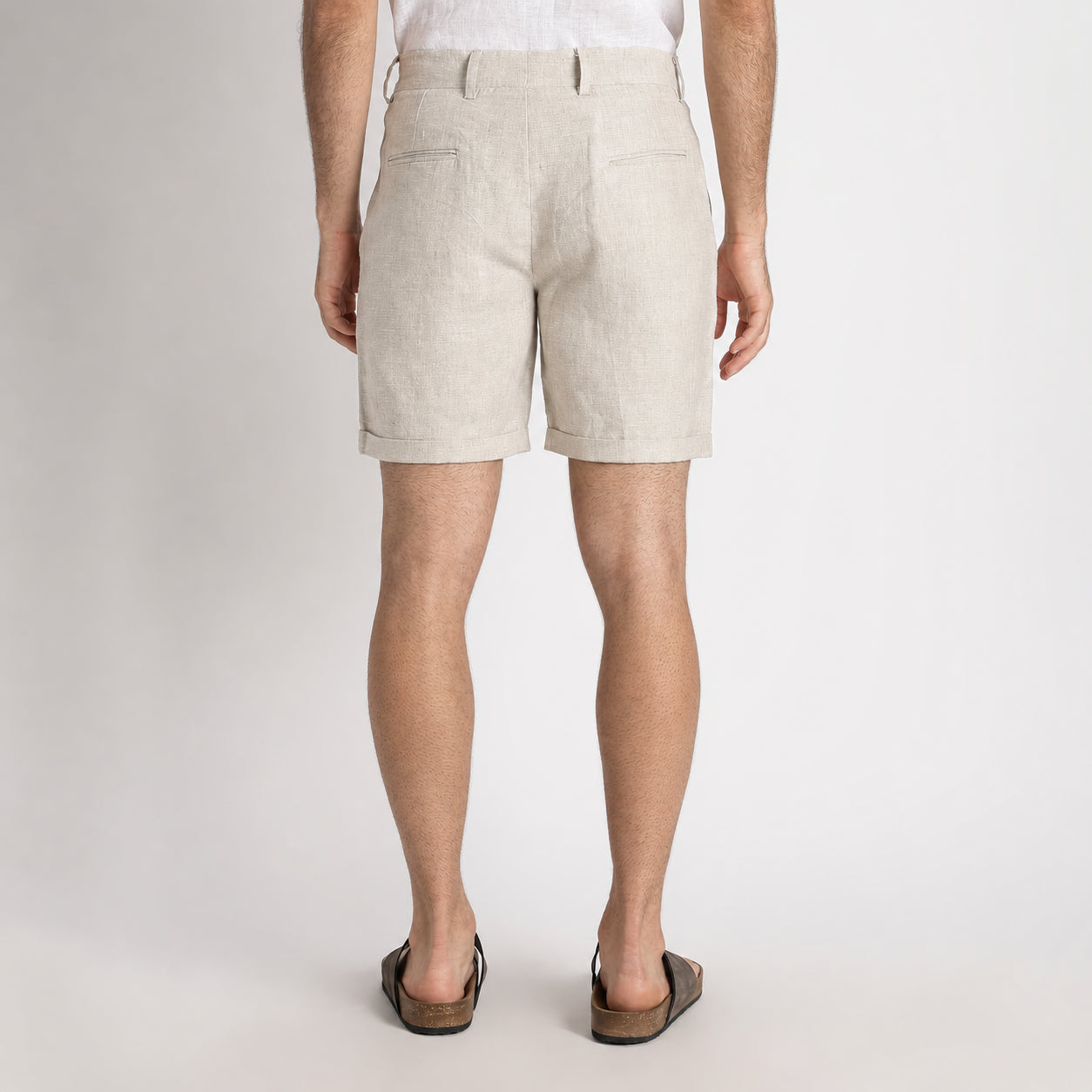 Bangkok – Premium Linen Shorts – Sand