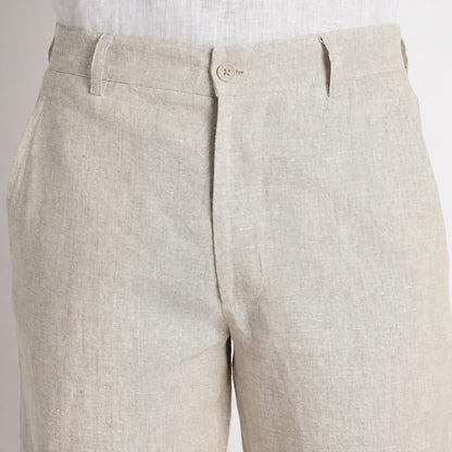 Bangkok – Premium Linen Shorts – Sand