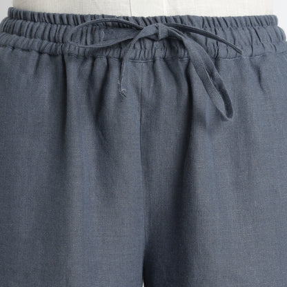 Sarah – Relaxed Drawstring Linen Lounge Pants – Pacific