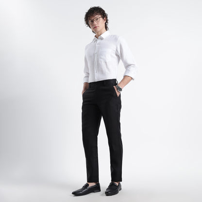 Bianco – Premium 40 Lea Linen Shirt – Blanc