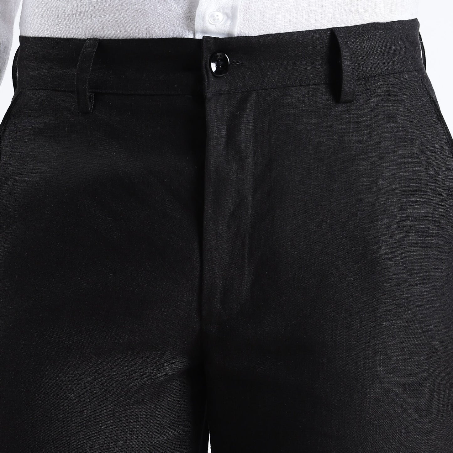 Atelier – Premium Tailored Luxe Linen Tuxedo Trousers – Noiré