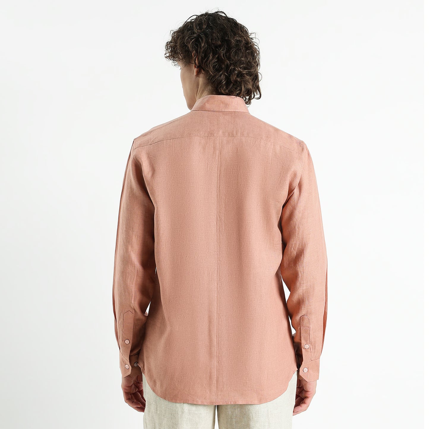 Titan – Heritage Classic Pure Linen Shirt – Clay