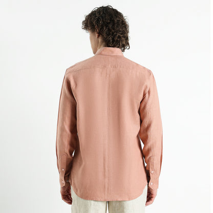 Titan – Heritage Classic Pure Linen Shirt – Clay