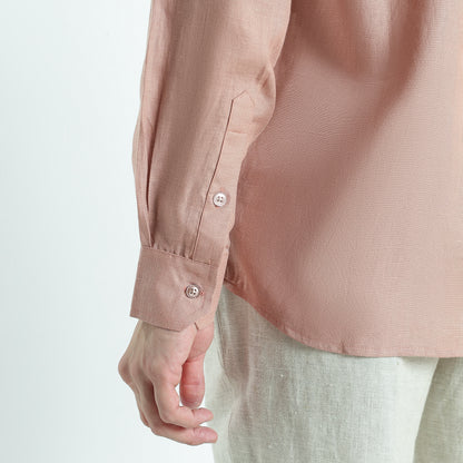 Titan – Heritage Classic Pure Linen Shirt – Clay