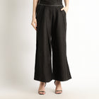 Audrey – Premium Pleated Wide-Leg Linen Trousers – Noiré