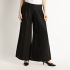 Cleopatra – Premium Tulip Wrap Linen Trousers – Noiré